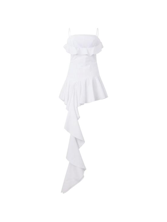 26SS 쥬세페 디 모라비토 미디 원피스 06PSDR706 1630201 White - GIUSEPPE DI MORABITO