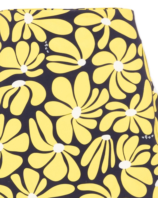 26SS [키즈] 엠에스지엠 스커트 S6MSJGSK085 MS009 Primrose yellow - MSGM