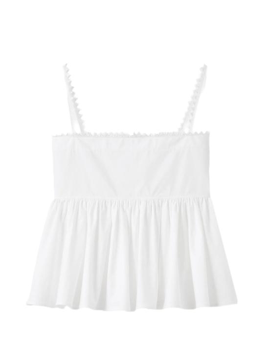 26SS 자크뮈스 민소매 티셔츠 TOW00887AW00648 100 White