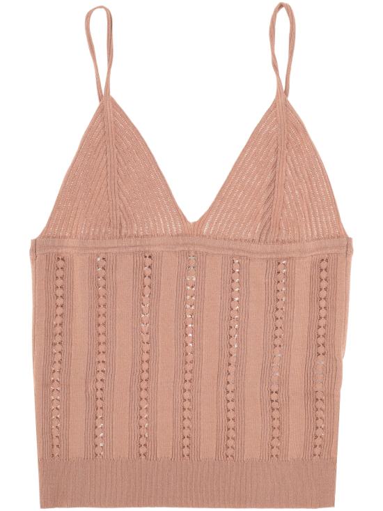 26SS 블루마린 민소매 티셔츠 P622M689A N0145 EYESHADOW PINK