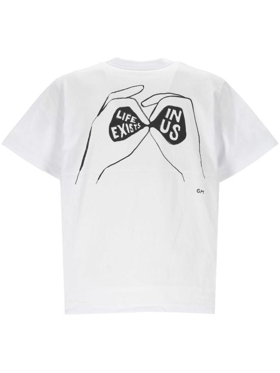 26SS SACAI GEOFF 반팔 티셔츠 26 01126S 101 White - OTHER BRANDS