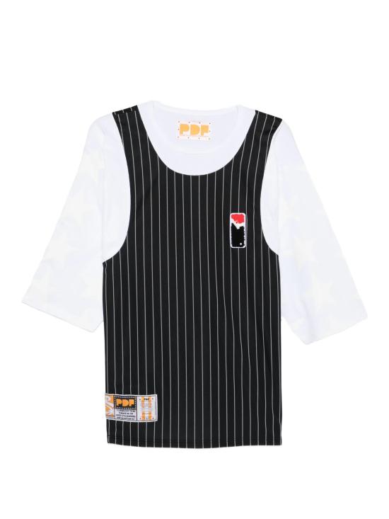 26SS 피디에프 반팔 티셔츠 DFM54045TJ101BLKWH