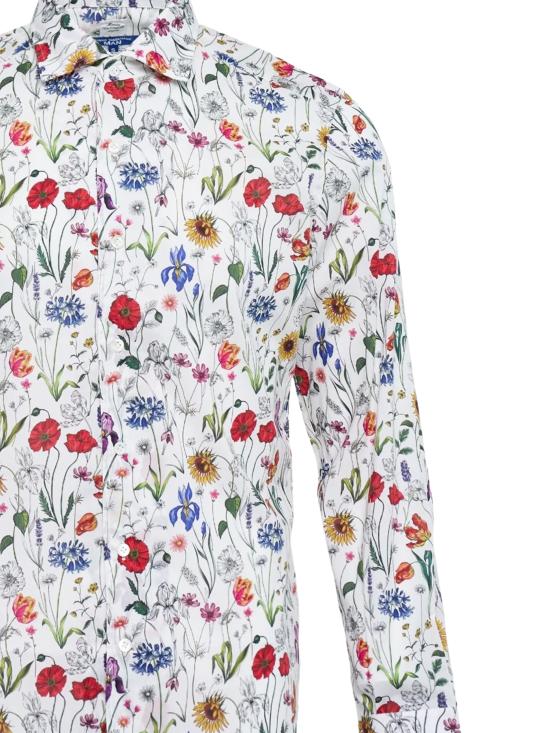 26SS 와타나베 준야 긴팔 셔츠 WQB013 WH RD PRPL BLU - JUNYA WATANABE