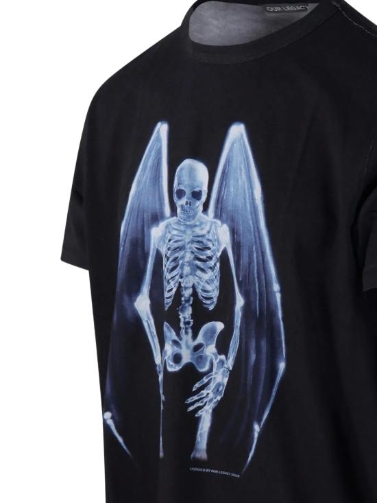 26SS 아워레가시 뉴 박스 티셔츠 폴른 엔젤 프린트 M2266NF X FALLEN ANGEL PRINT - OUR LEGACY