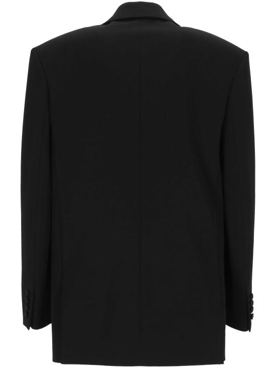 26SS 생로랑 수트 자켓 860569 Y7E631000 Black - SAINT LAURENT