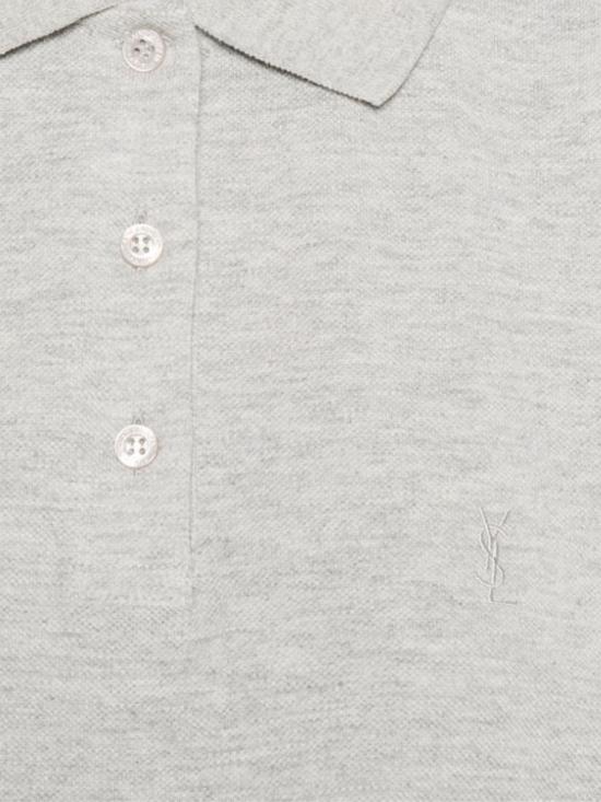 26SS 생로랑 반팔 티셔츠 841963 Y37HC1403 Grey - SAINT LAURENT