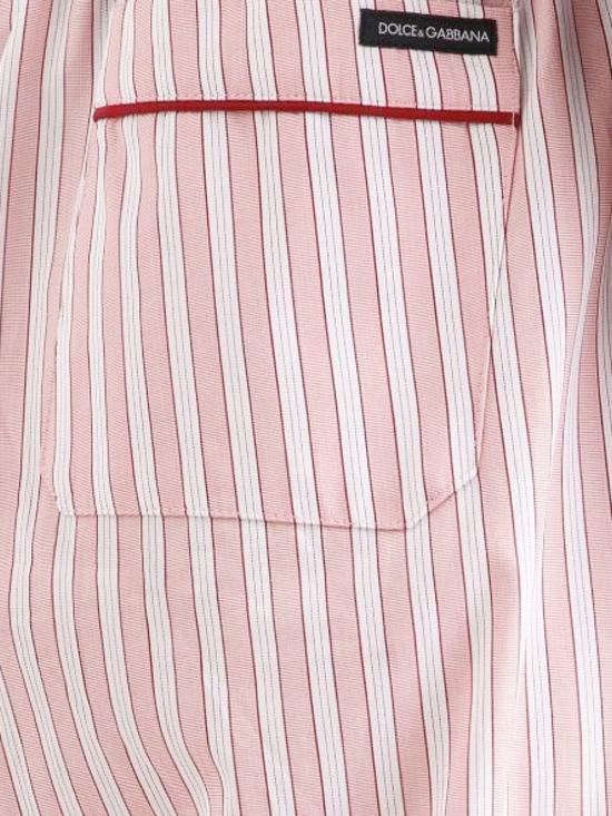 26SS 돌체앤가바나 스트라이프 포플린 트라우저 FTDJET FR517S8051 - DOLCE & GABBANA