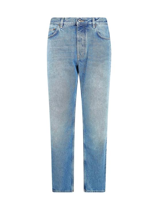 26SS 오프화이트 데님 팬츠 OMYA18JS26DEN00 240 LIGHT MEDIUM BLUE