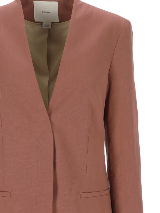 26SS 캘빈클라인 수트 자켓 LV044F409G 41J SIERRA BROWN - CALVIN KLEIN