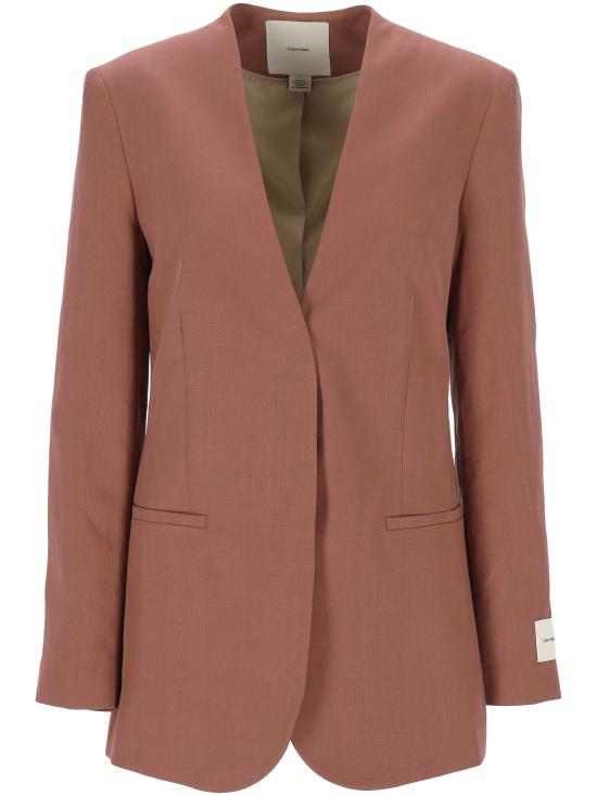 26SS 캘빈클라인 수트 자켓 LV044F409G 41J SIERRA BROWN