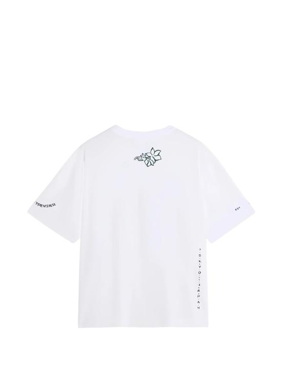 26SS 메종키츠네 반팔 티셔츠 QM00107KJ0119 P100 White - MAISON KITSUNE