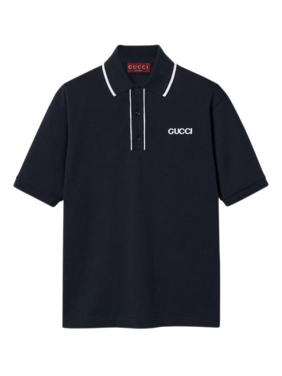 26SS 구찌 폴로 티셔츠 806250 XJHH64003 Blue navy