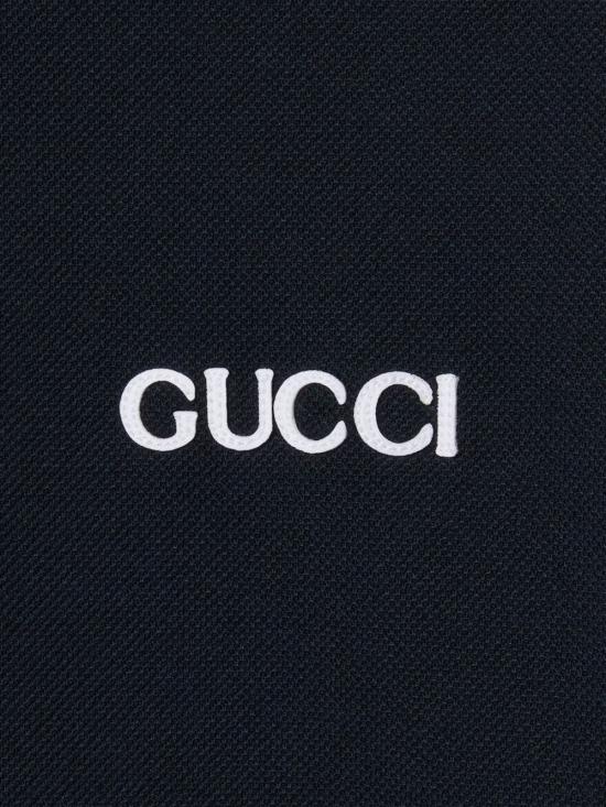26SS 구찌 폴로 티셔츠 806250 XJHH64003 Blue navy - GUCCI