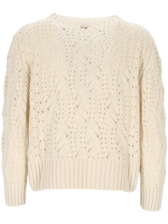 26SS 아뇨나 스웨터 K511036 8T030PN08 IVORY BUTTER - AGNONA