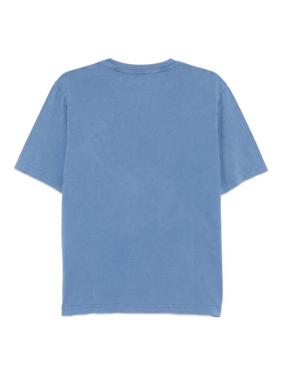 26SS 메종키츠네 반팔 티셔츠 PM00124KJ7036 0417 LAPIS BLUE FADED - MAISON KITSUNE