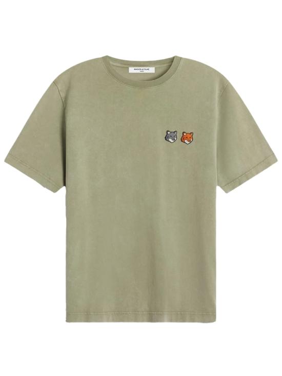 26SS 메종키츠네 반팔 티셔츠 QM00117KJ7025 0418 FADED LAUREL GREEN