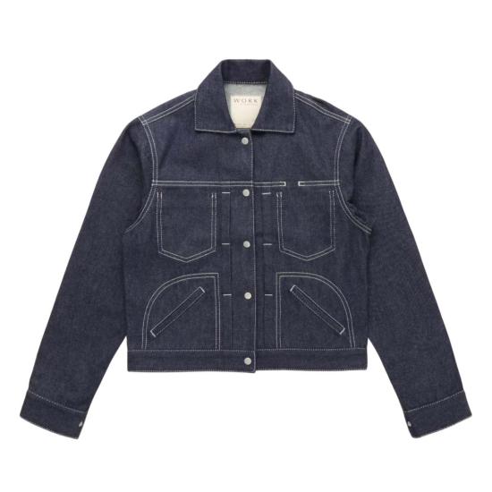  W'Menswear 데님 자켓 여성복 엔지니어 재킷 데님