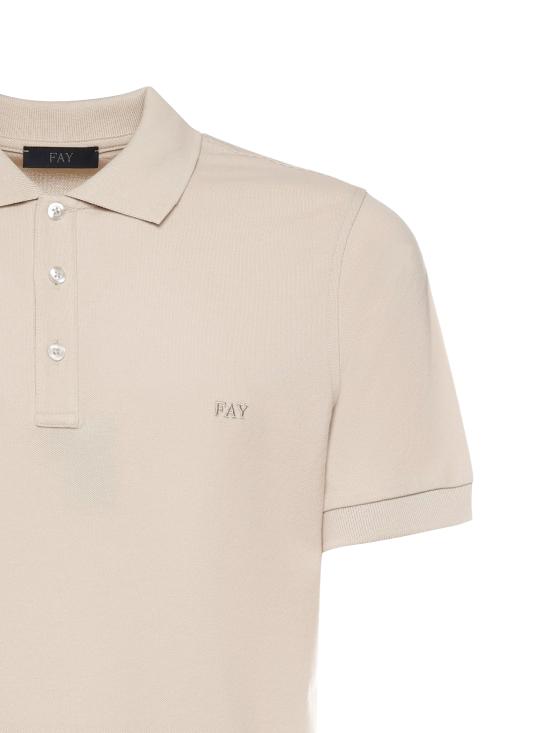 26SS 페이 폴로 티셔츠 NPMB252144S TDWC002 Ivory - FAY