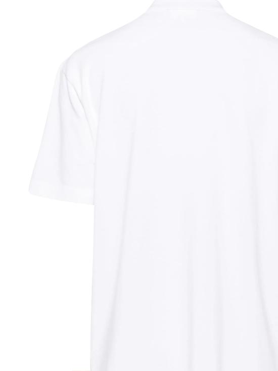 26SS 메종키츠네 폭스 헤드 컴포트 폴로 티셔츠 PM00210KP0001 P100 White - MAISON KITSUNE