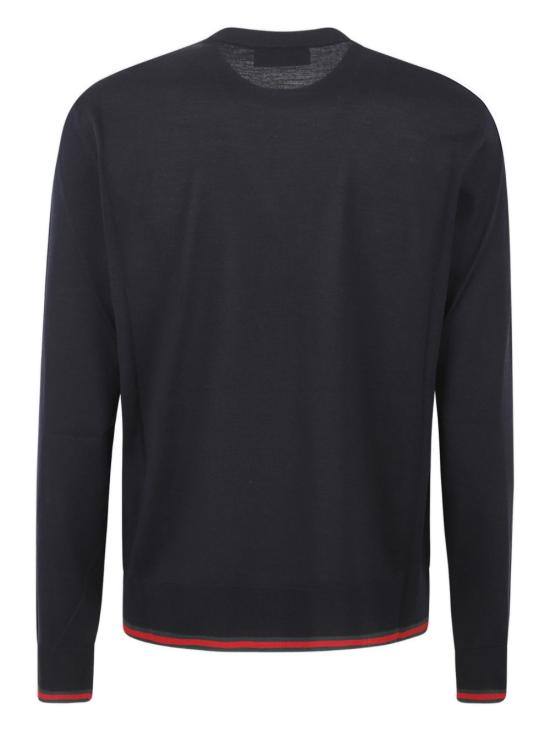 26SS 구찌 웹 울 스웨터 814531 XKE0U4060 Green red - GUCCI