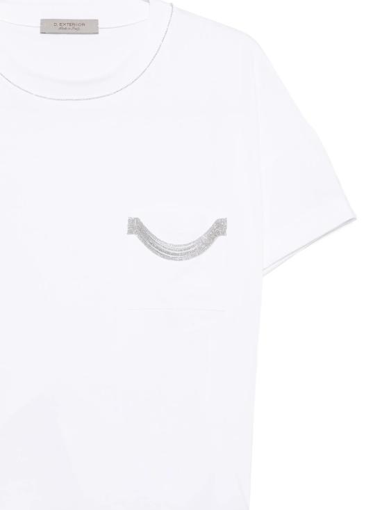 26SS 디익스테리어 반팔 티셔츠 62623 1BIAN White - D. EXTERIOR