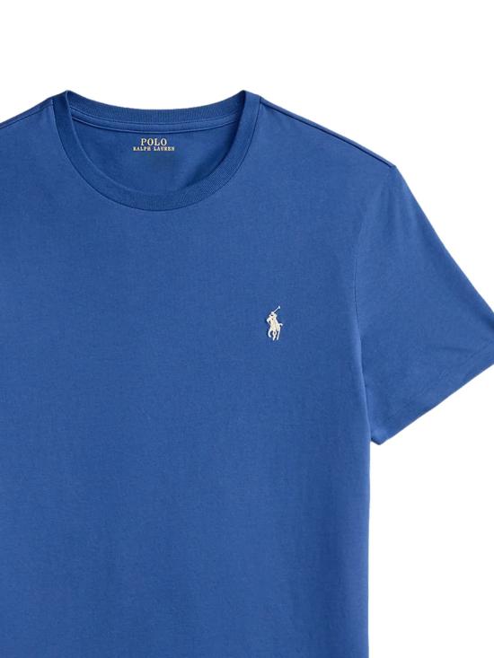 26SS 폴로 랄프로렌 포니로고 자수 반팔 티셔츠 710671438 537 DUSTY AZURE - POLO RALPH LAUREN