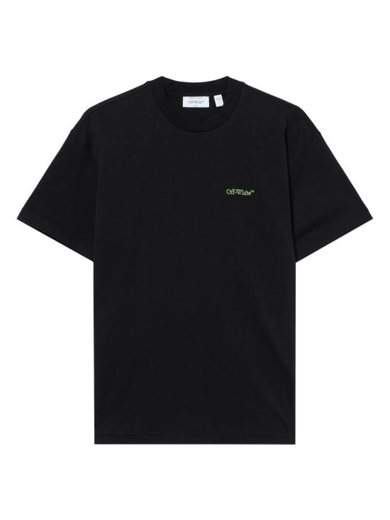 26SS 오프화이트 반팔 티셔츠 2AA089S26JER004 W023 BLACK BEECH