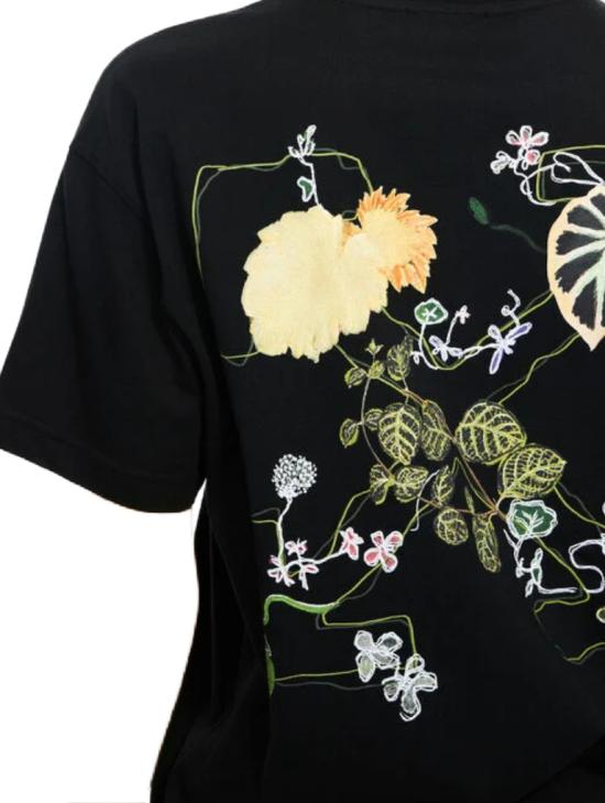 26SS 오프화이트 반팔 티셔츠 2AA089S26JER004 W023 BLACK BEECH - OFF WHITE