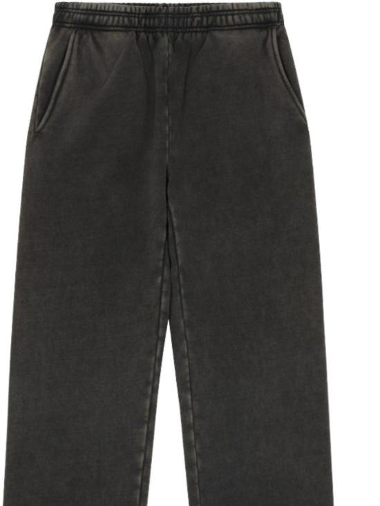 26SS 엔타이어 스튜디오 스트레이트 팬츠 ESSS26PA04012 0392 Washed black - ENTIRE STUDIOS