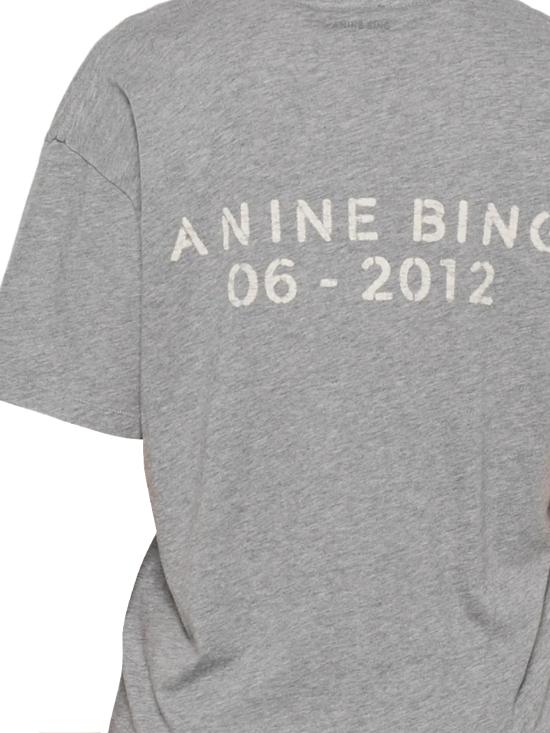 26SS 애니빙 반팔 티셔츠 A0812383GRM1 GREY MELANGE - ANINE BING