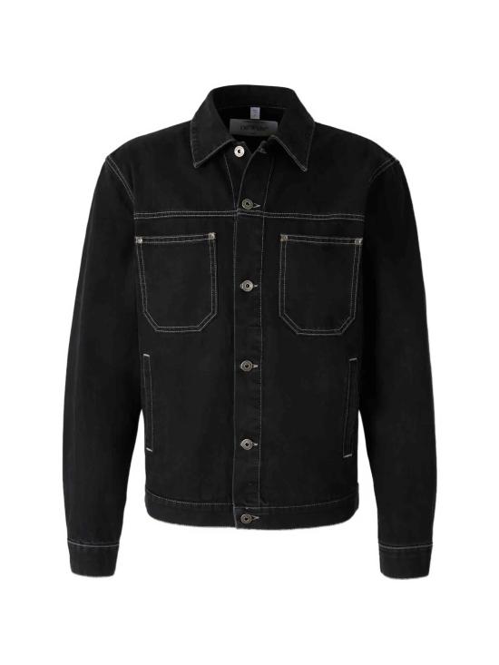 26SS 오프화이트 수트 자켓 44MYE09QS26D001 019 SRONE RAW BLACK