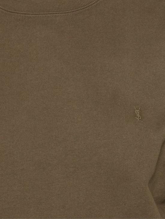 26SS 생로랑 스웨터 823184 Y36SW3050 CASS PESTO - SAINT LAURENT