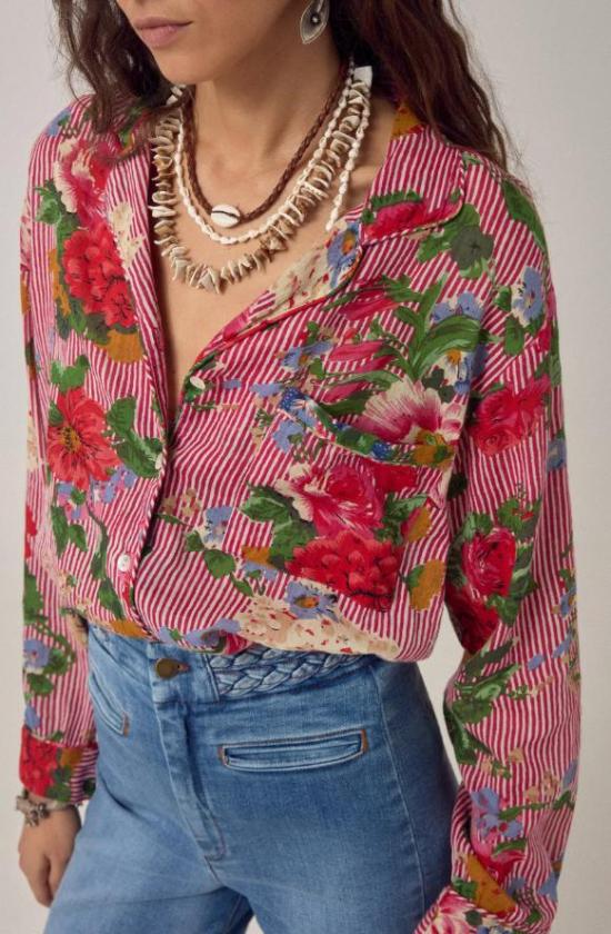 26SS 메종 호텔 셔츠 PITI ROUGE