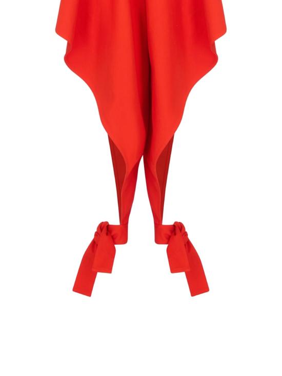 26SS 알라이아 스트레이트 팬츠 AA9P1364W112C 319 ORANGE SANGUINE - ALAIA