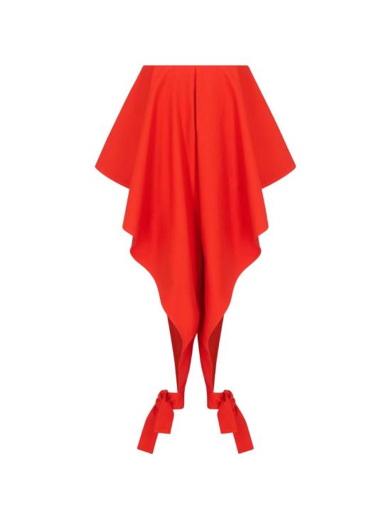 26SS 알라이아 스트레이트 팬츠 AA9P1364W112C 319 ORANGE SANGUINE