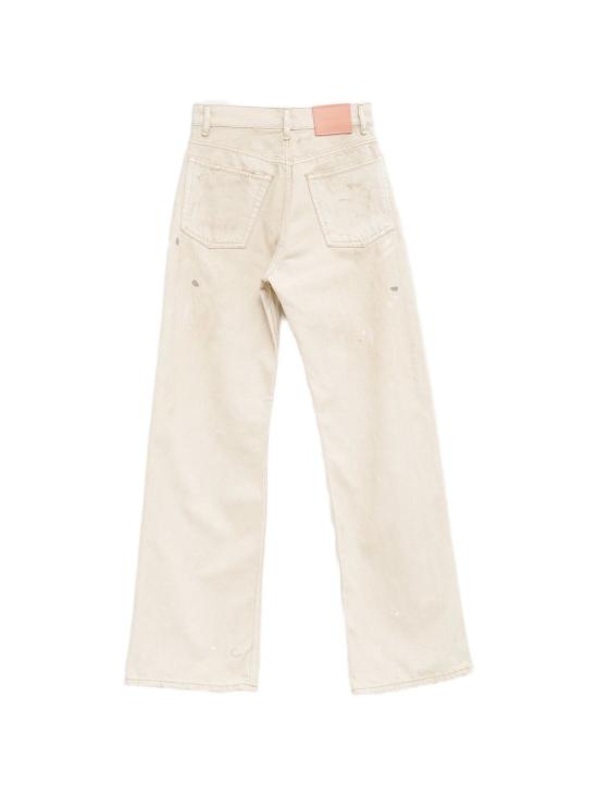 26SS 아크네 스튜디오 데님 팬츠 A00586 100 White - ACNE STUDIOS