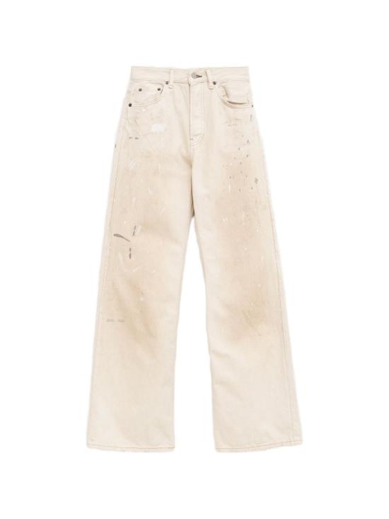 26SS 아크네 스튜디오 데님 팬츠 A00586 100 White