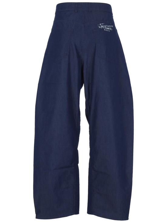 26SS 지방시 스트레이트 팬츠 BM51MN 517D415 Indigo blue - GIVENCHY