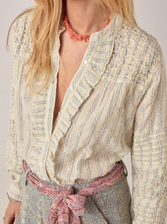 26SS 메종 호텔 셔츠 ELTA CLOUD THREAD - MAISON HOTEL