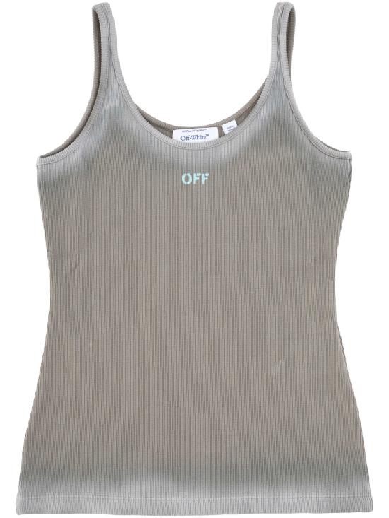 26SS 오프화이트 반팔 티셔츠 2AD072S26JER001 W282 FUNGI SURF SPRAY