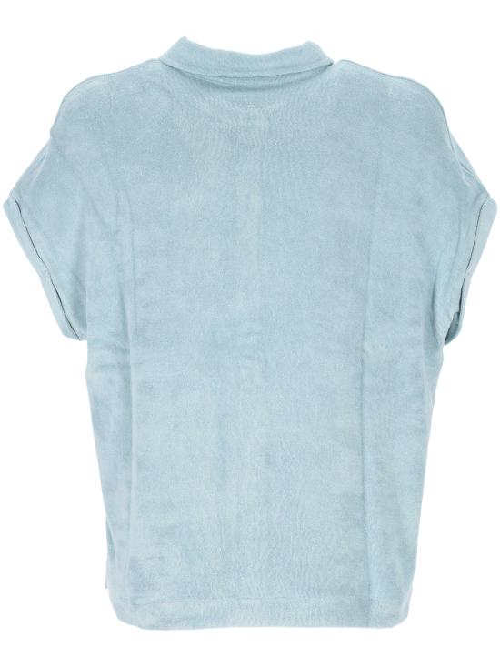 26SS 마제스틱필라쳐 셔츠 E26M494 FCH1681098 BLEU CALANQUES - MAJESTIC FILATURES