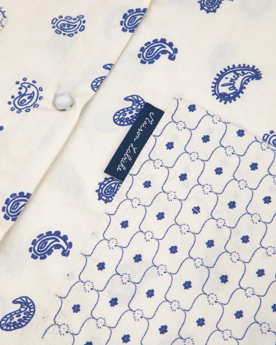 26SS 메종 라비쉬 셔츠 ZWMONSELETCASH CASHMERE PATCH PRINT - MAISON LABICHE