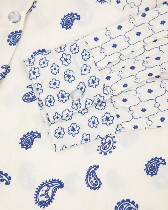 26SS 메종 라비쉬 셔츠 ZWMONSELETCASH CASHMERE PATCH PRINT - MAISON LABICHE