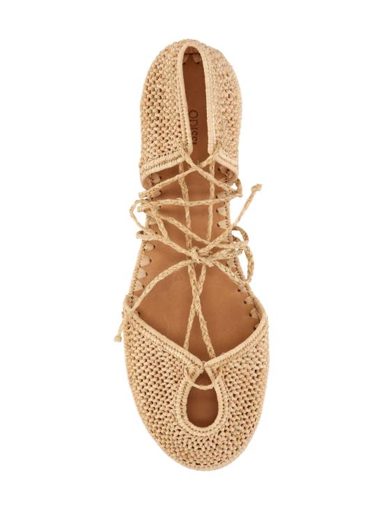 26SS 오디시 플랫 슈즈 OD46037A 168 Beige - ODISSI