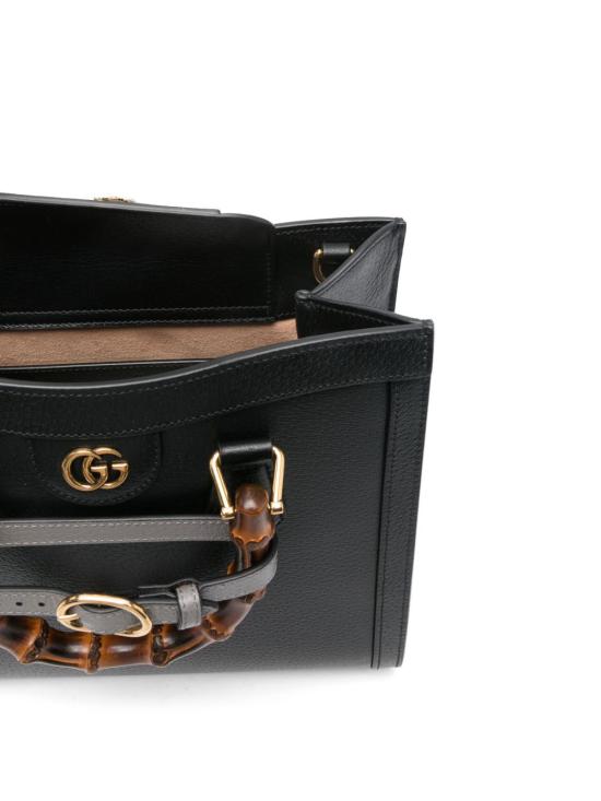 26SS 구찌 다이애나 스몰 토트백 702721 U3ZDT1073 GREY VRV - GUCCI