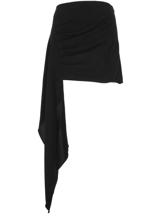 26SS 안다마네 미디 스커트 T190309A TNP263999 Black