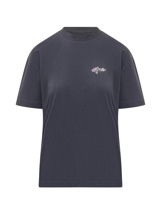 26SS 오프화이트 반팔 티셔츠 2AA089S26JER006 W930 NIGHT SKY WHITE