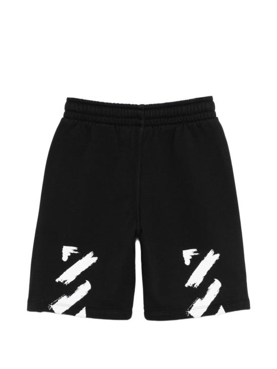26SS [키즈] 오프화이트 쇼츠/버뮤다 44BCI001S26F003 Black - OFF WHITE