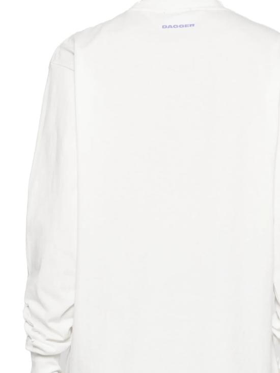 26SS 대거 긴팔 티셔츠 10009 V W VINTAGE WHITE - DAGGER