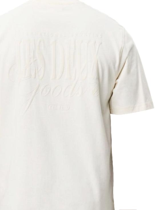 26SS 레듀 반팔 티셔츠 1001506 211 EGGNOG WHITE - LES DEUX